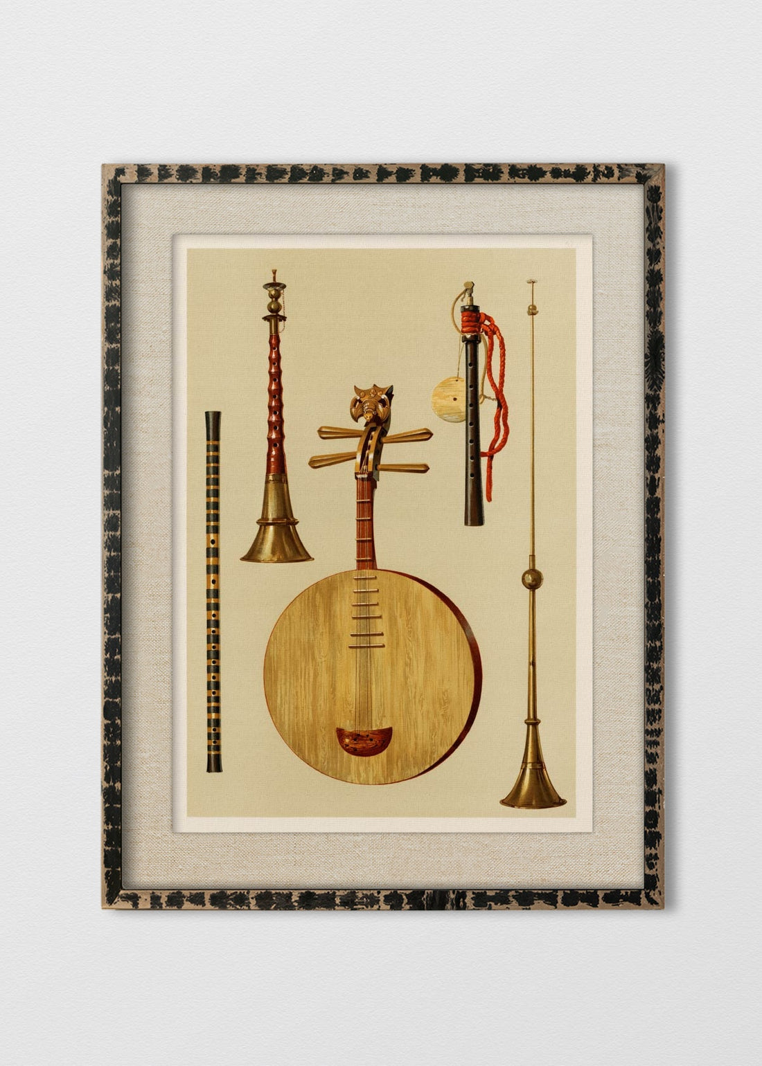 NEGRO RÚSTICO LINO CRUDO