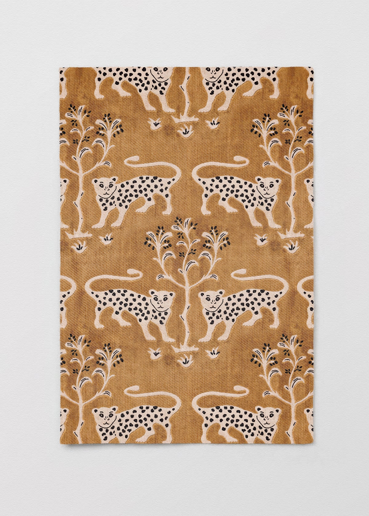 Papel Mural Jaguar Kingdom Amarillo Ocre