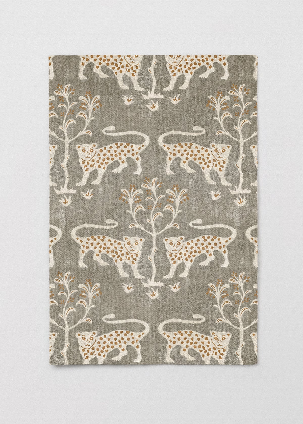 Papel Mural Jaguar Kingdom Gris Plata