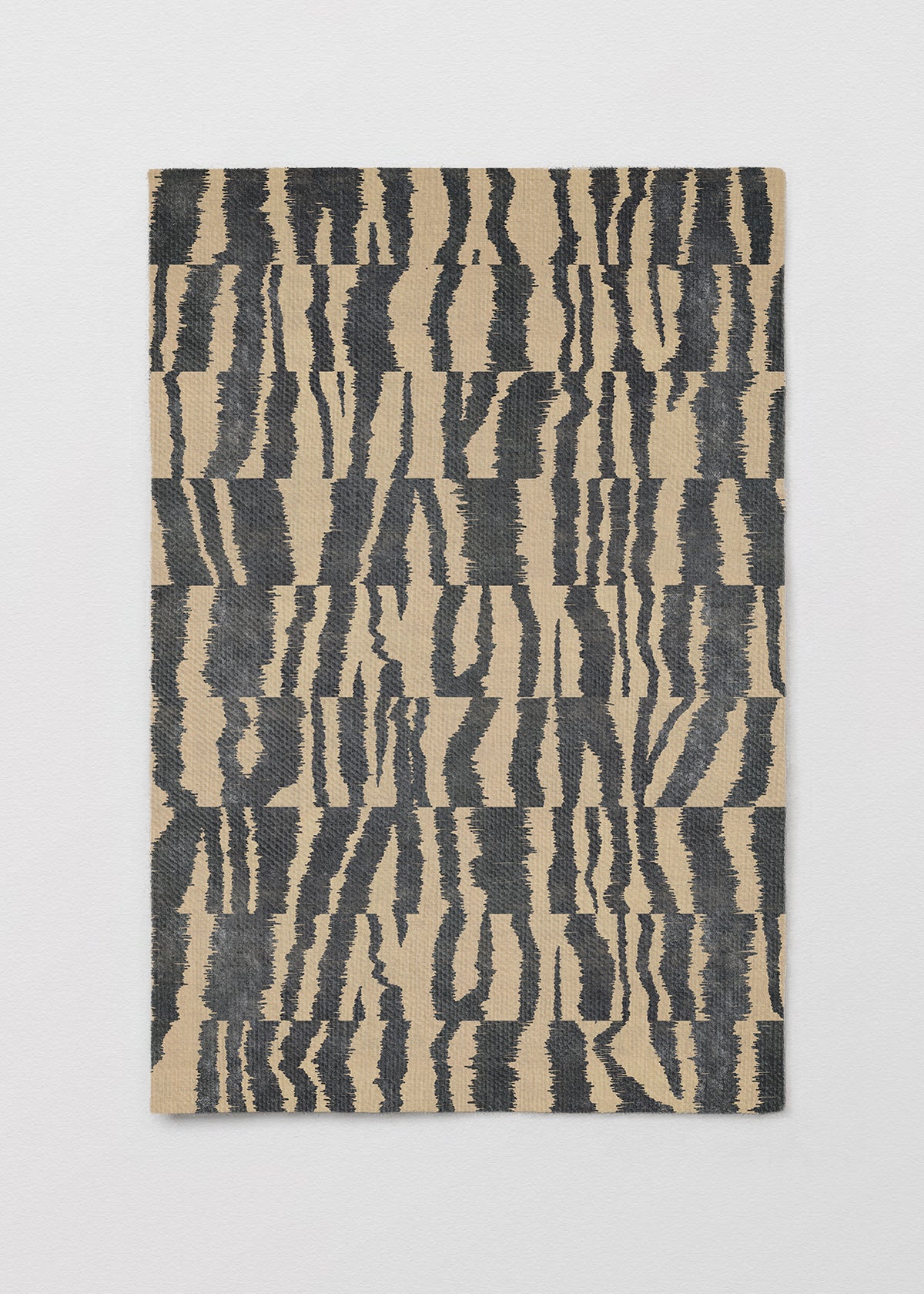 Papel Mural Trama Natural Noir