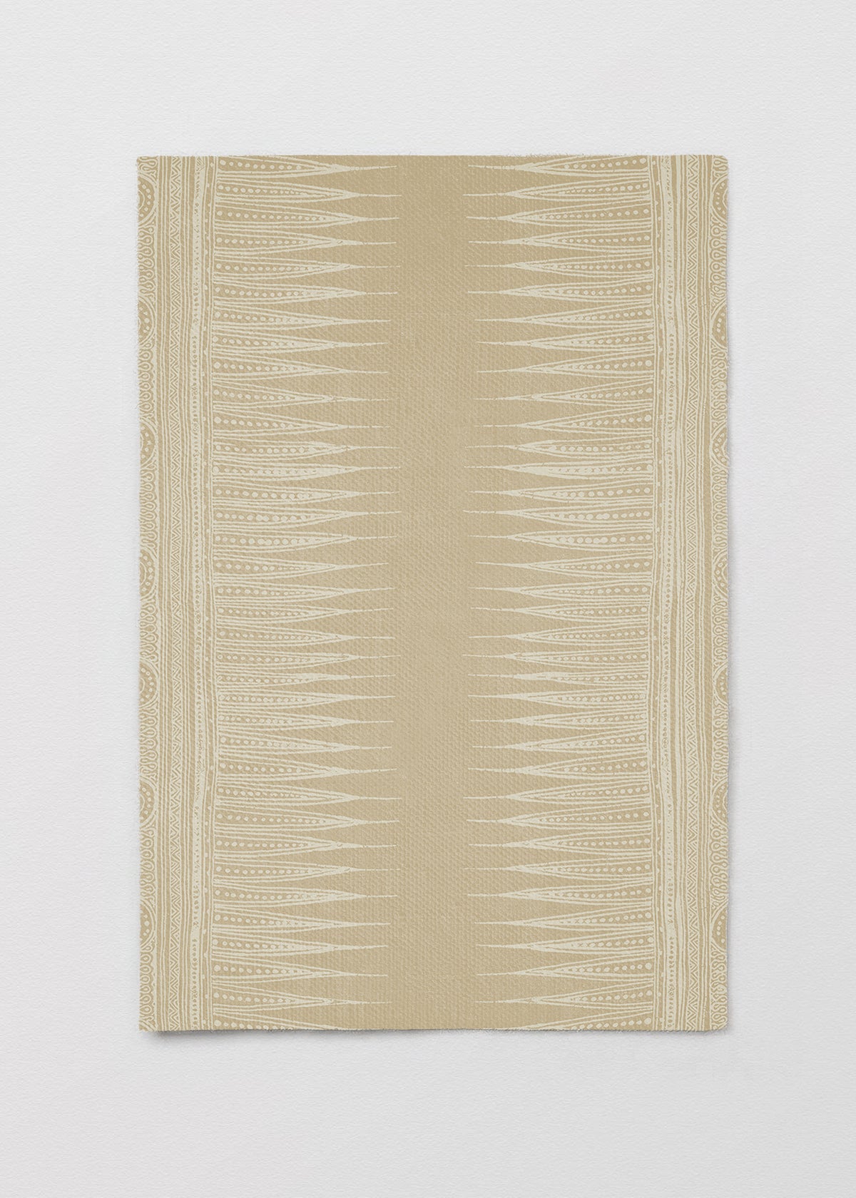 Papel Mural Tribal Shogun Blanco Natural