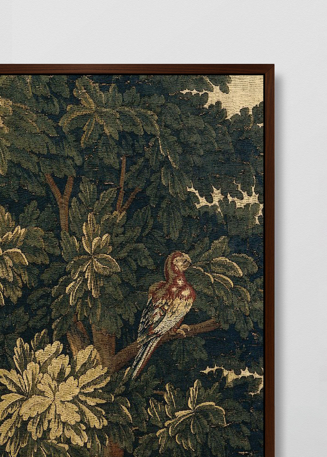 Paneles Murales de lino Gobelino Esculturas y Aves - Serie 03