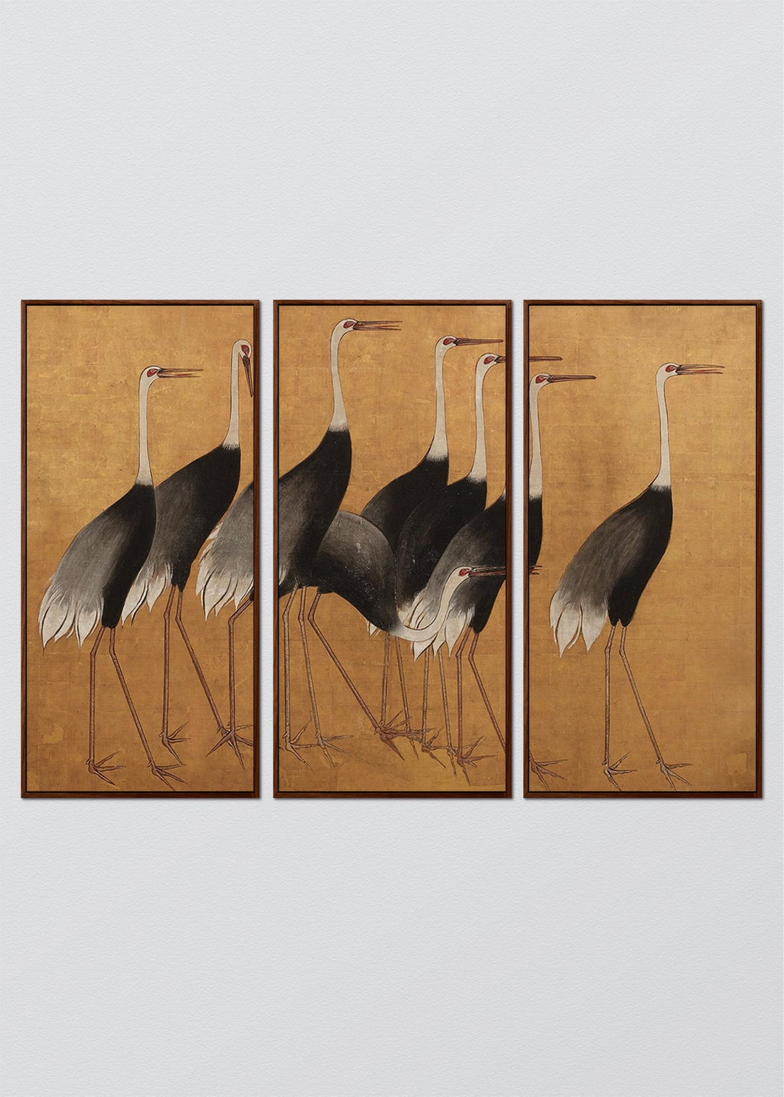 Panel Grullas Doradas (V)