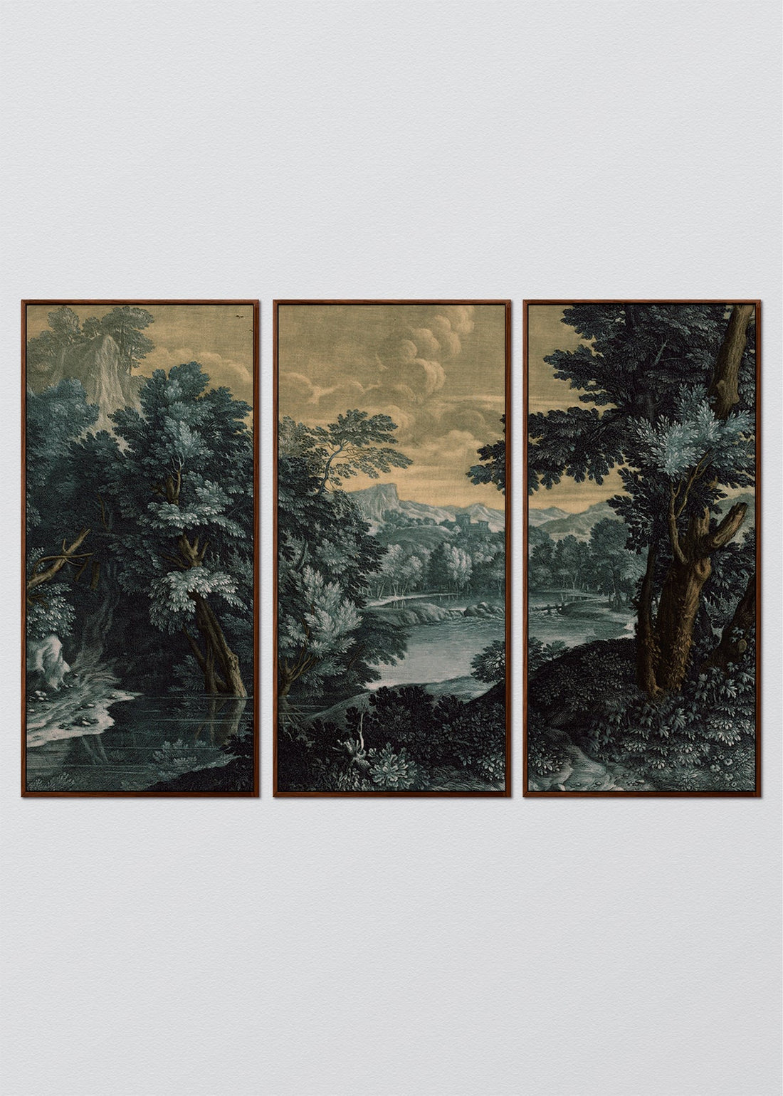 Panel Paisaje Bosque Verdoso (V)