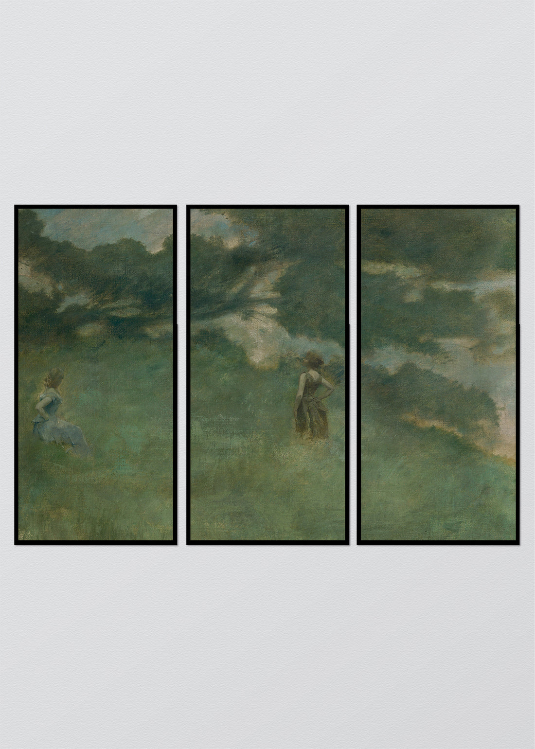 Paneles Murales de lino Mujeres Tonos y Texturas - Serie 03 - REBAJAS