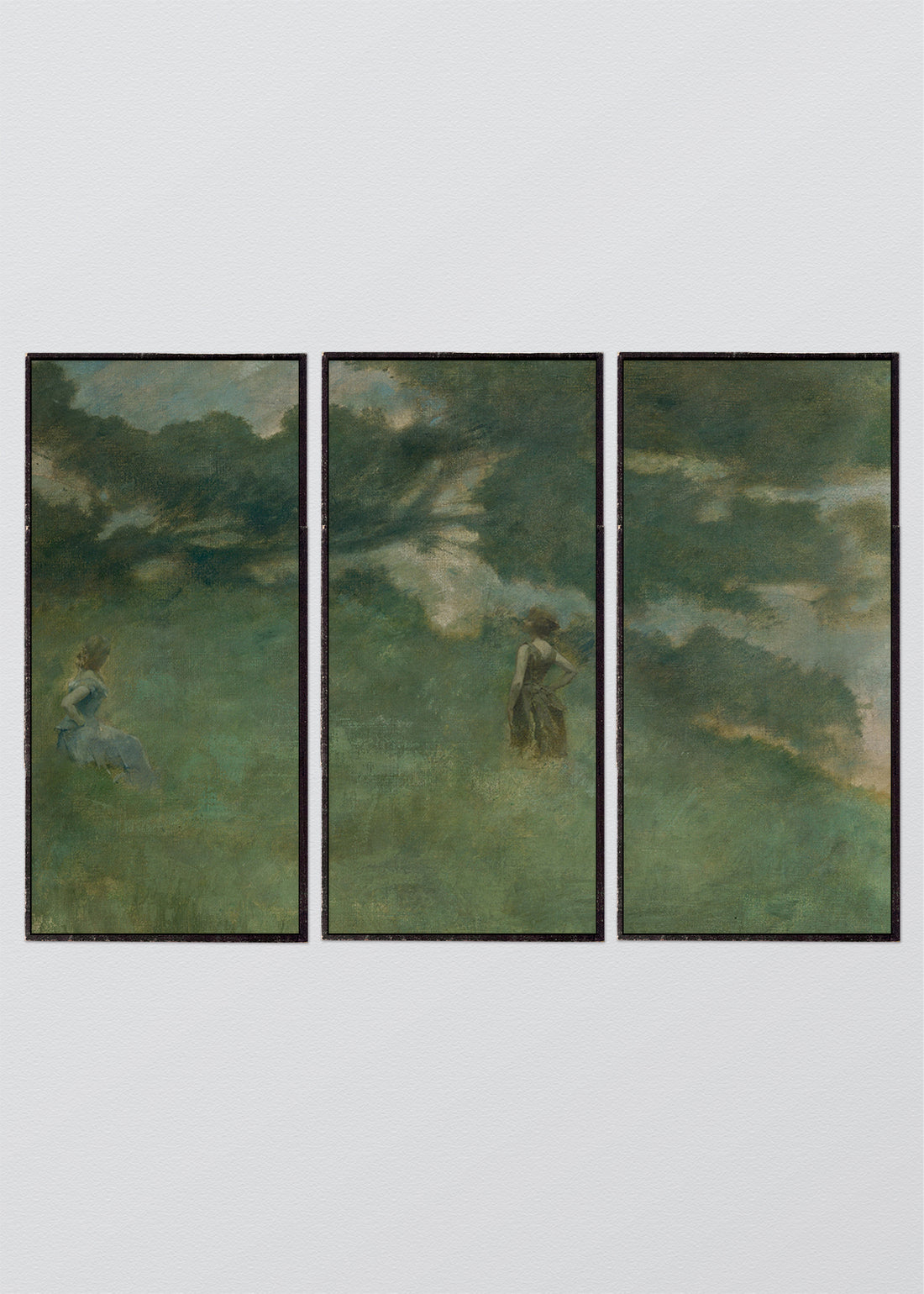 Paneles Murales de lino Mujeres Tonos y Texturas - Serie 03 - REBAJAS