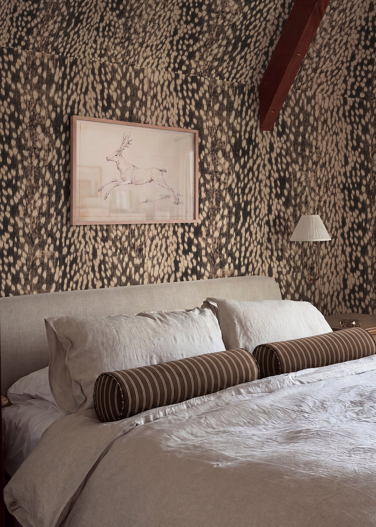 Papel Mural Animal Bambi Café Cognac
