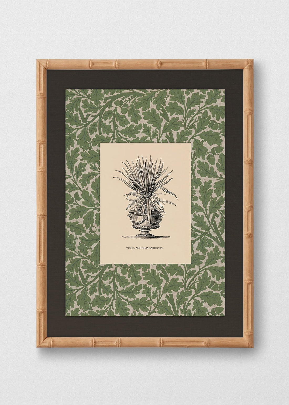 BAMBÚ NATURAL LINO NEGRO