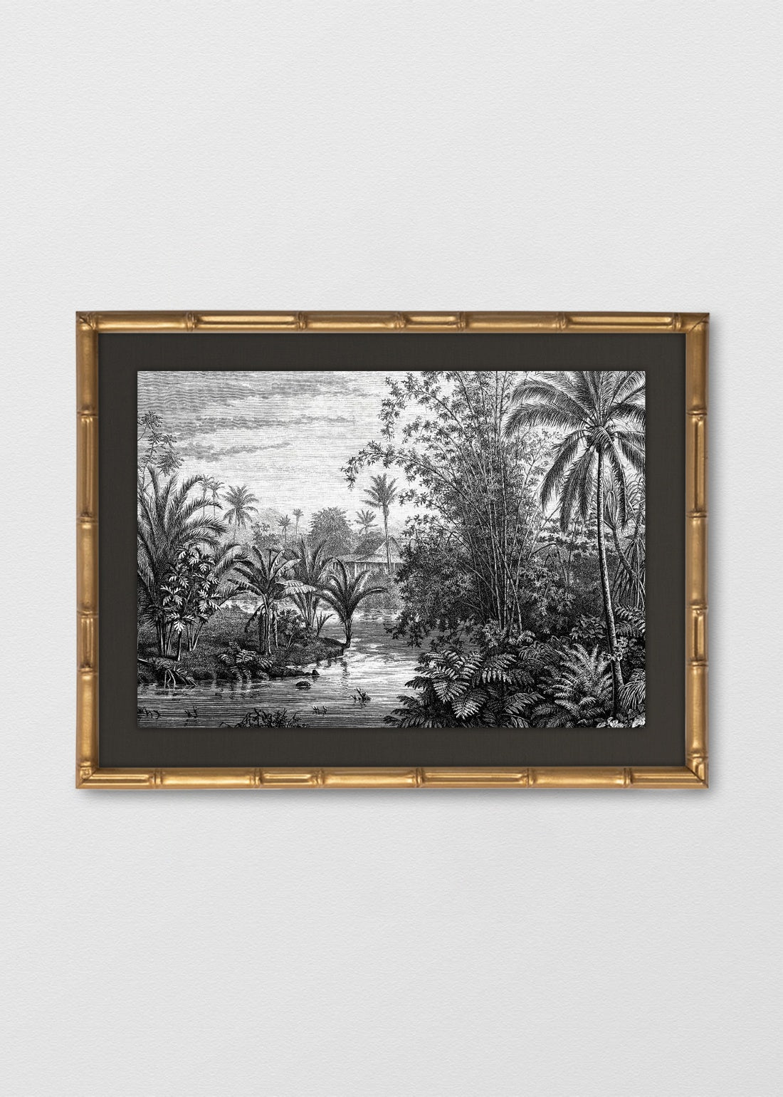 BAMBÚ DORADO ANTIGUO LINO NEGRO