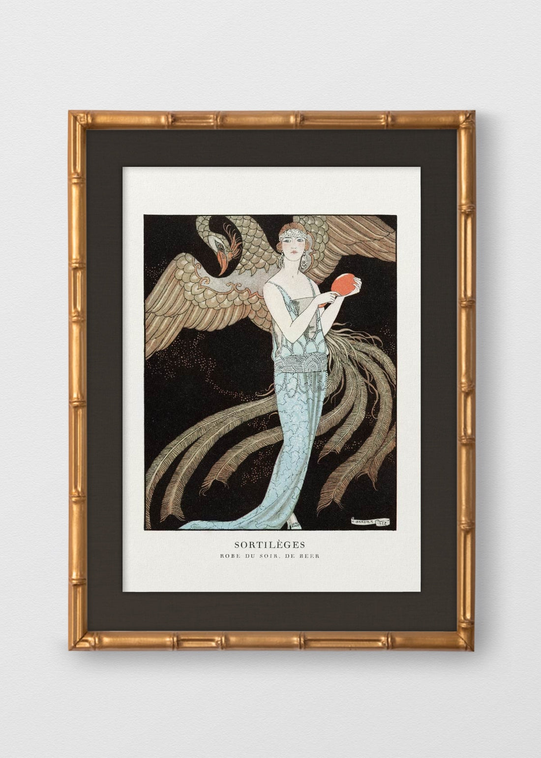 BAMBÚ DORADO ANTIGUO LINO NEGRO