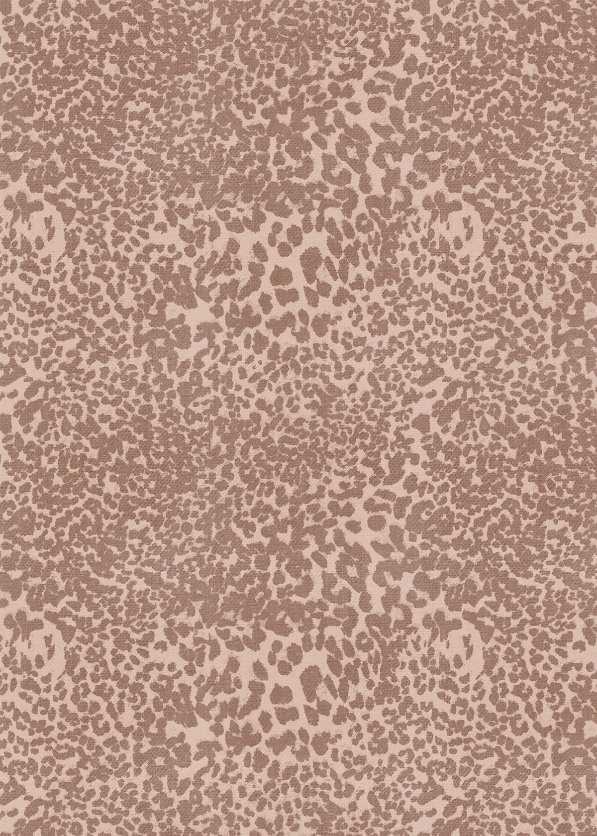 Papel Mural Animal Leopardo Rosado Framboise-Antique