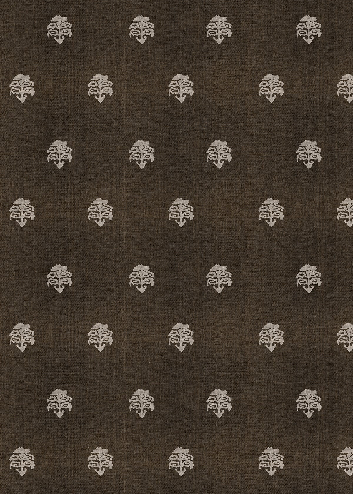 Papel Mural Flor Café Brownie