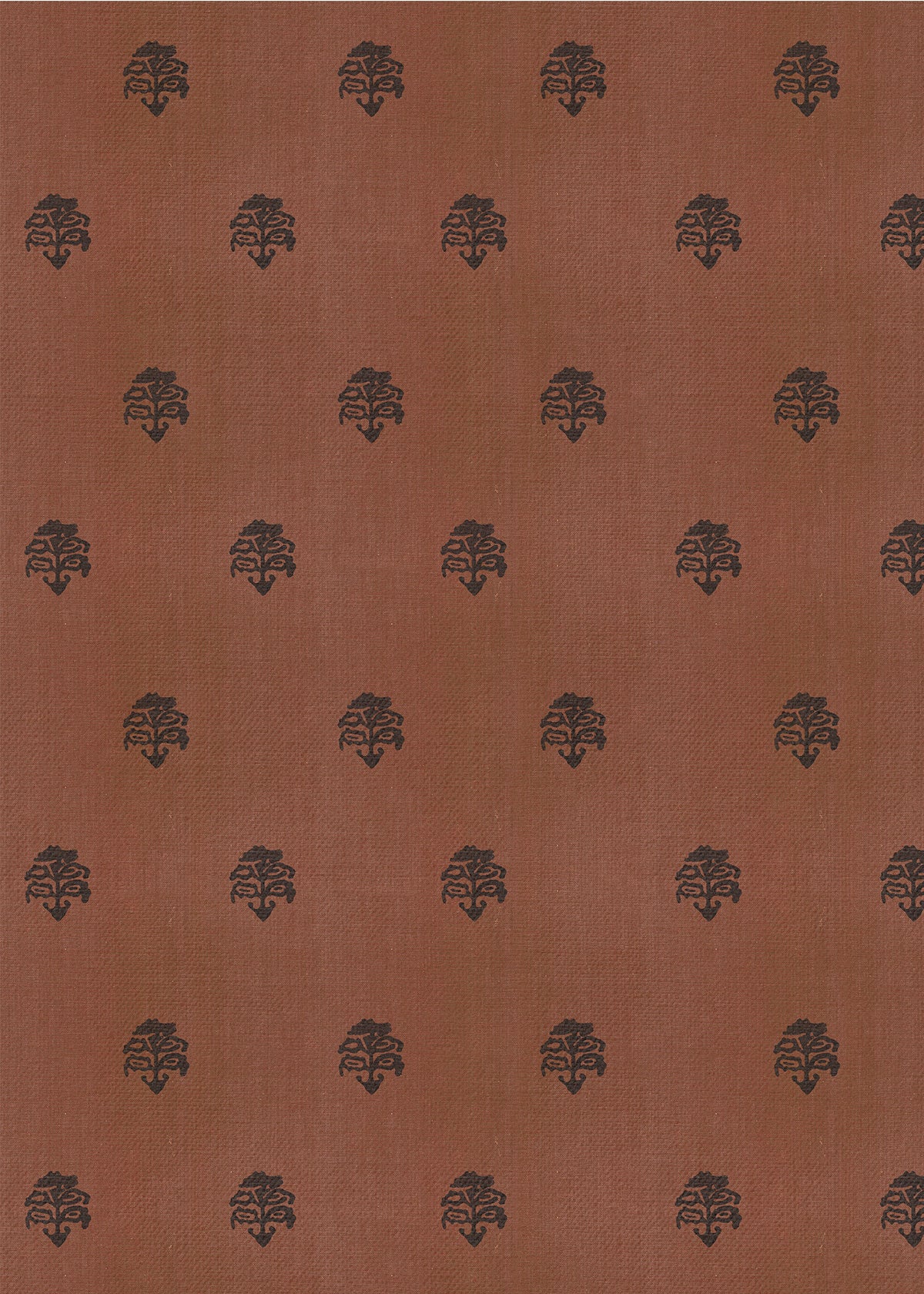 Papel Mural Flor Terracota
