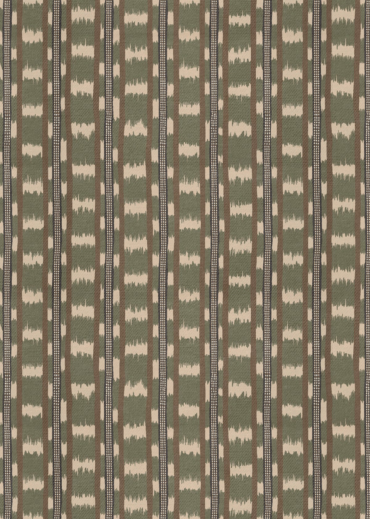Papel Mural Liberty Punch Verde Oliva