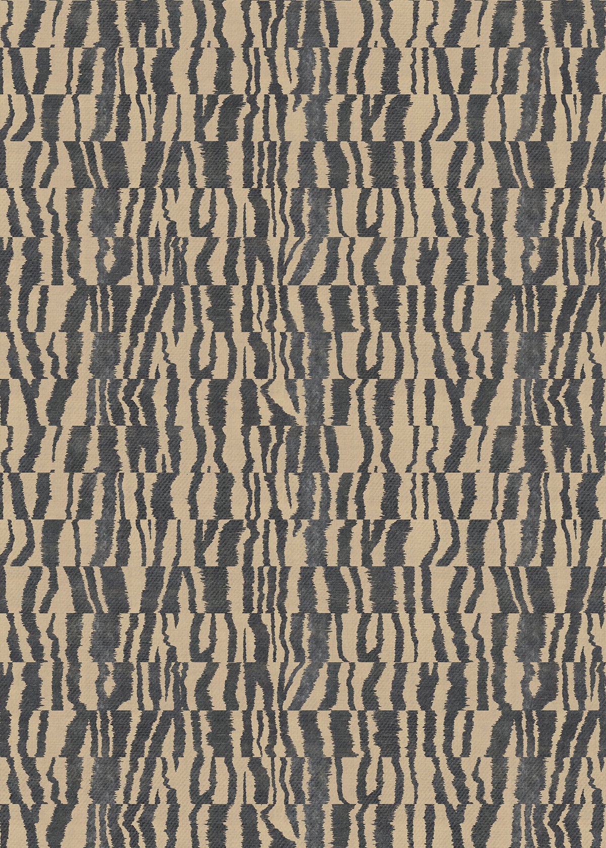 Papel Mural Trama Natural Noir