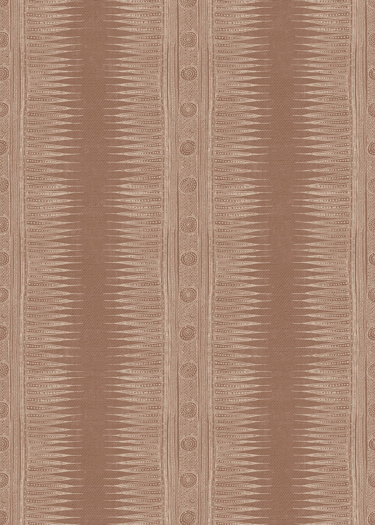 Papel Mural Tribal Shogun Terracota