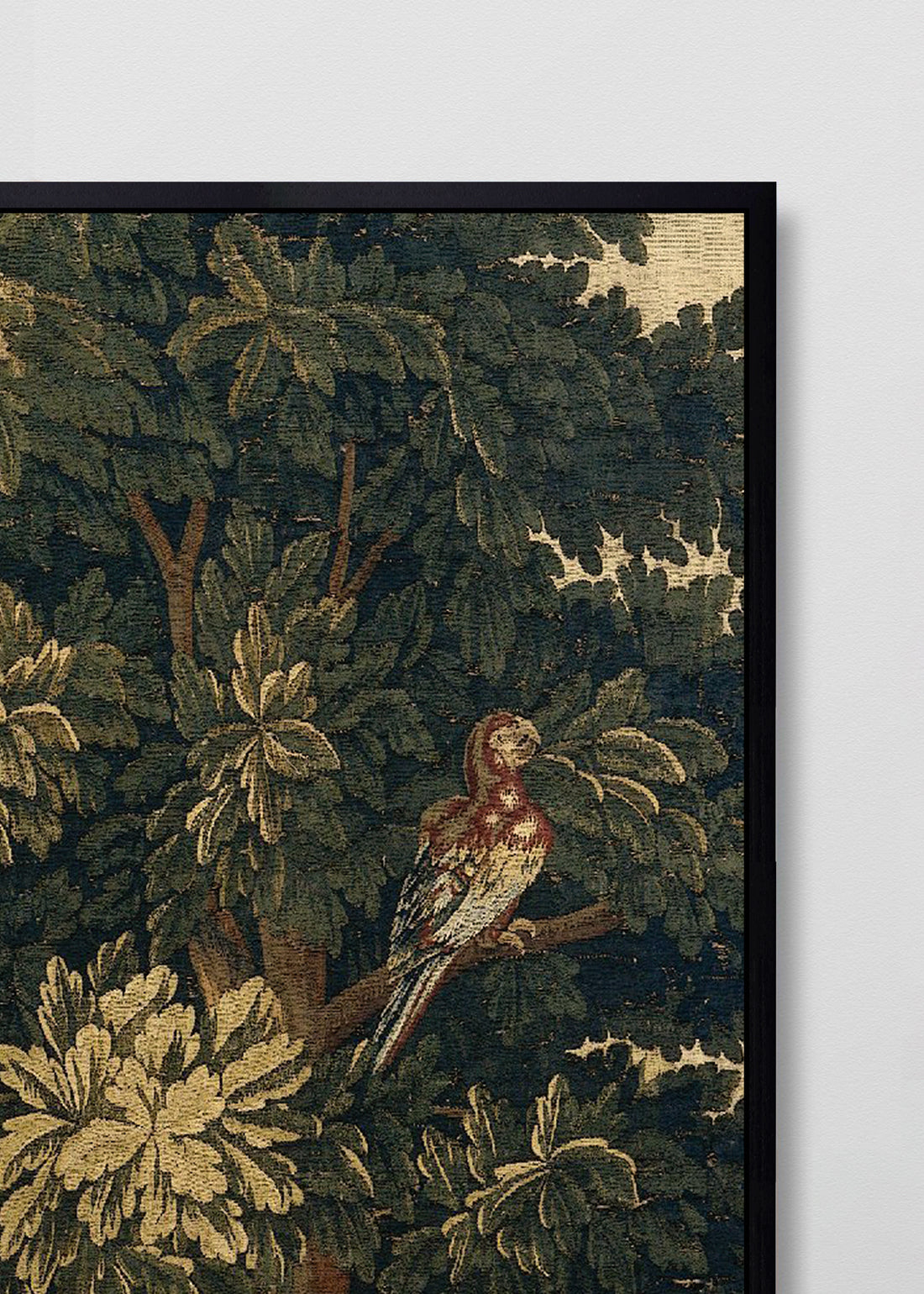 Paneles Murales de lino Gobelino Esculturas y Aves - Serie 03