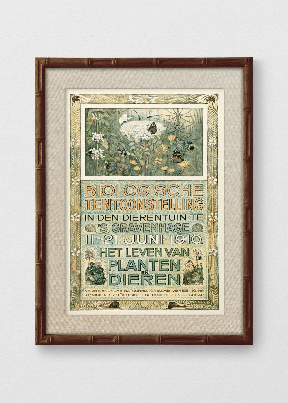 BAMBÚ TINTE NOGAL LINO CRUDO