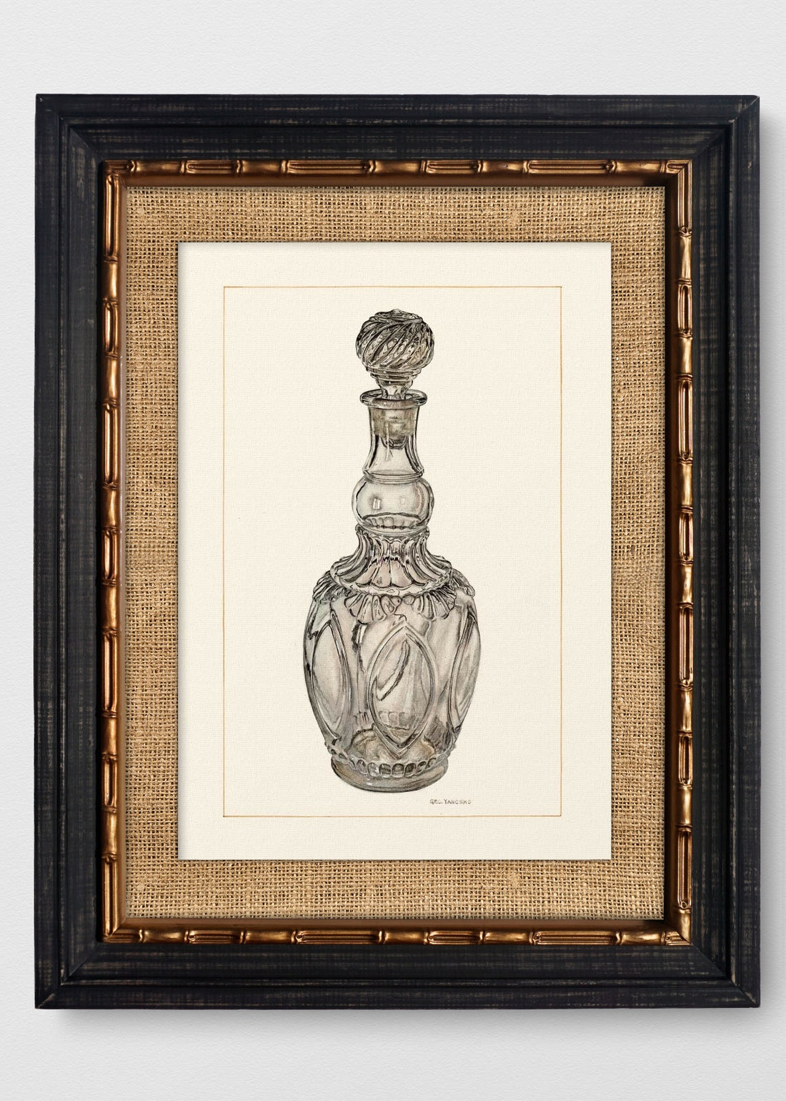 VINTAGE BAMBÚ IMPERIAL ARPILLERA