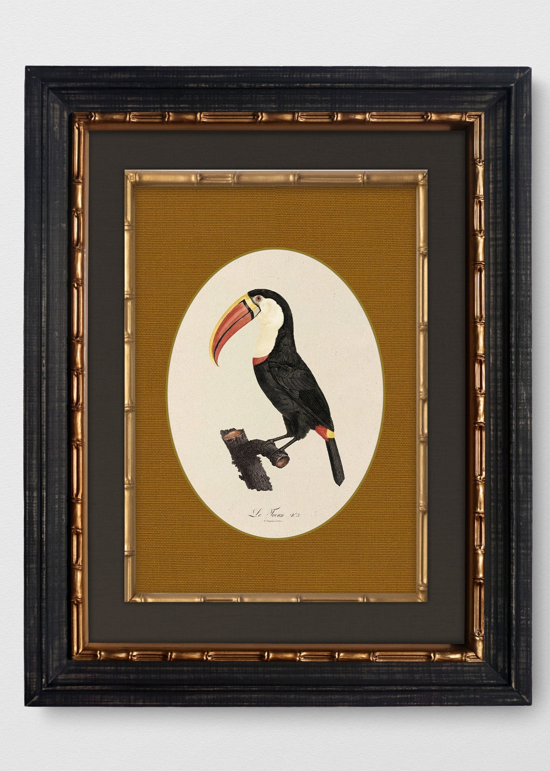 VINTAGE BAMBÚ IMPERIAL LINO NEGRO