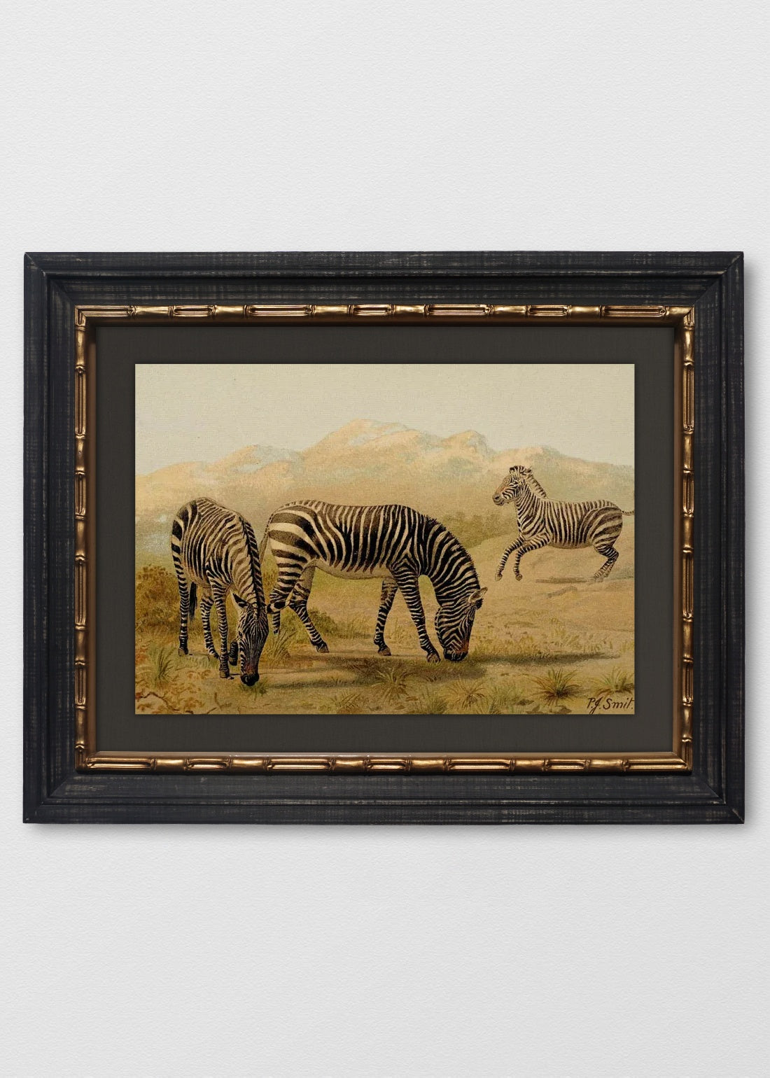 VINTAGE BAMBÚ IMPERIAL LINO NEGRO