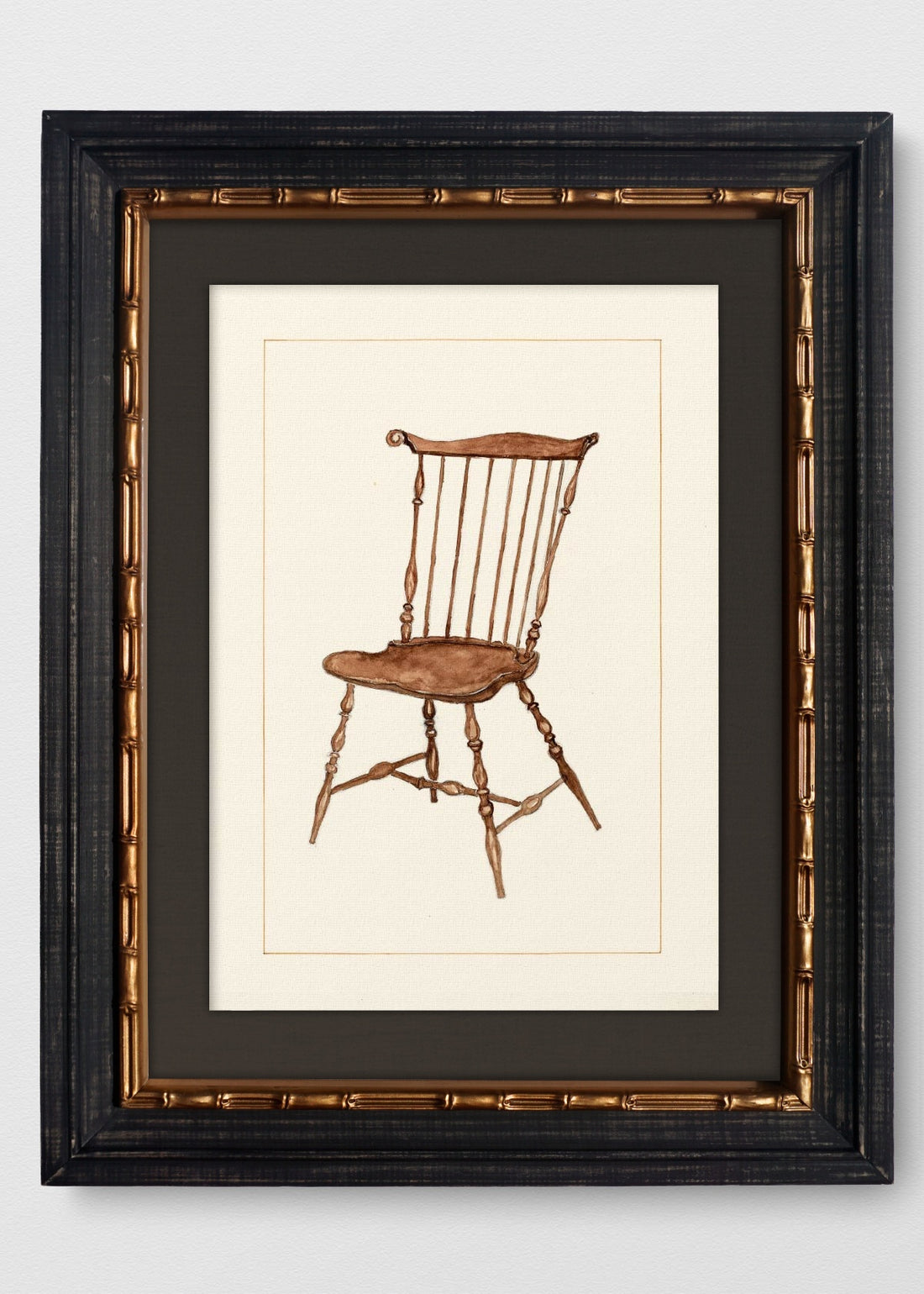 VINTAGE BAMBÚ IMPERIAL LINO NEGRO