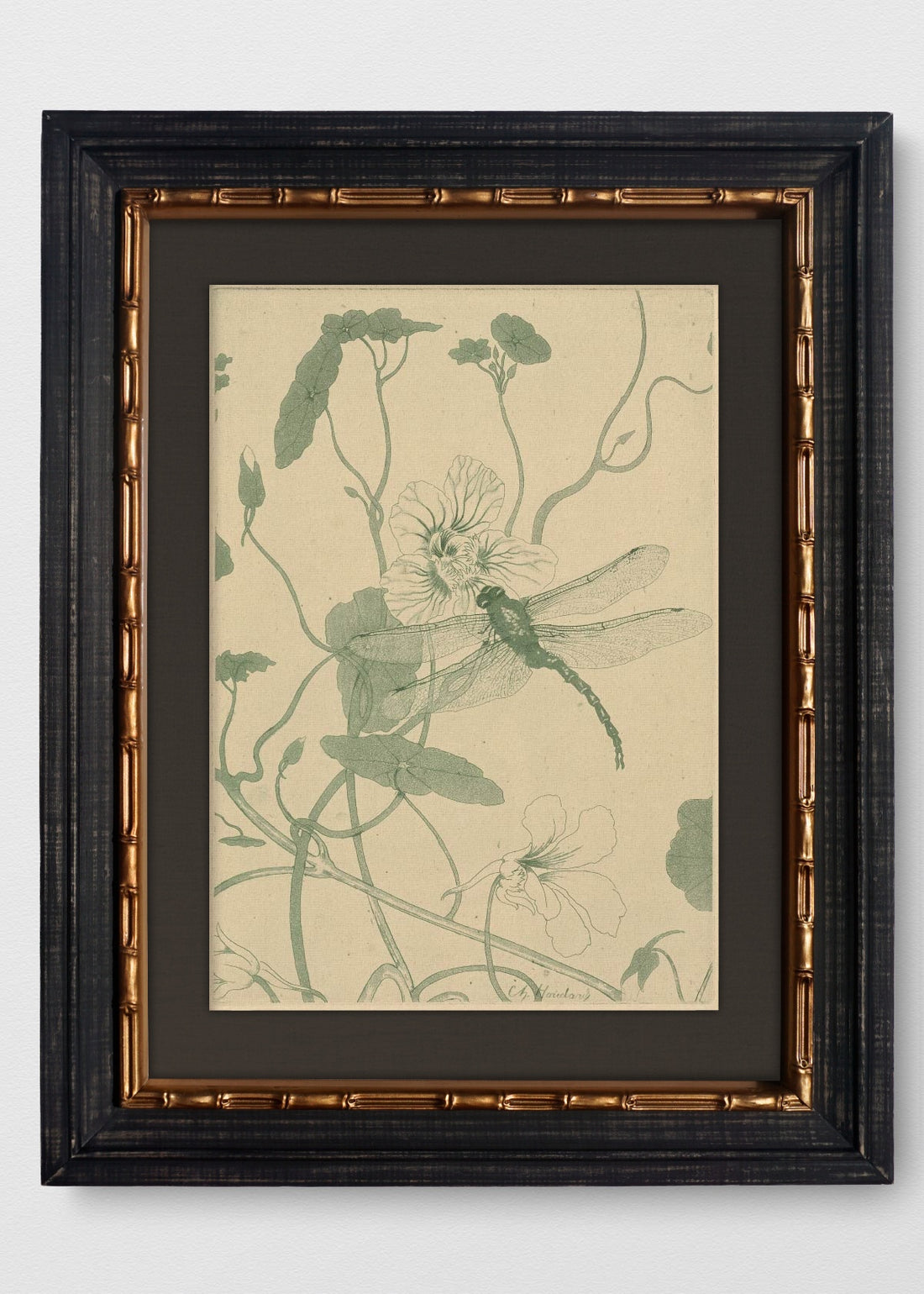 VINTAGE BAMBÚ IMPERIAL LINO NEGRO
