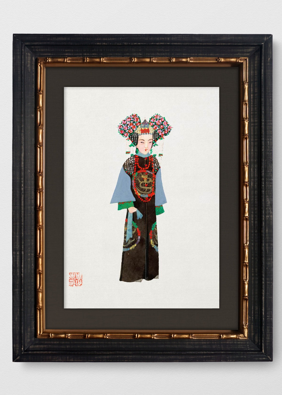 VINTAGE BAMBÚ IMPERIAL LINO NEGRO