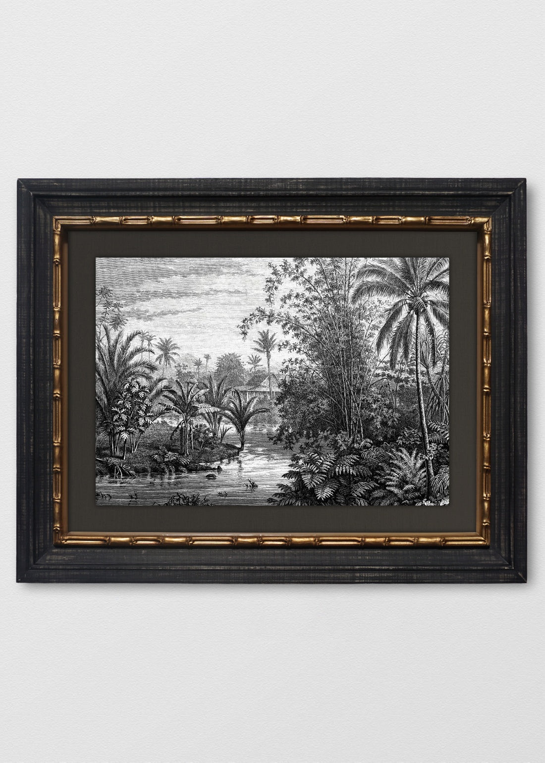 VINTAGE BAMBÚ IMPERIAL LINO NEGRO