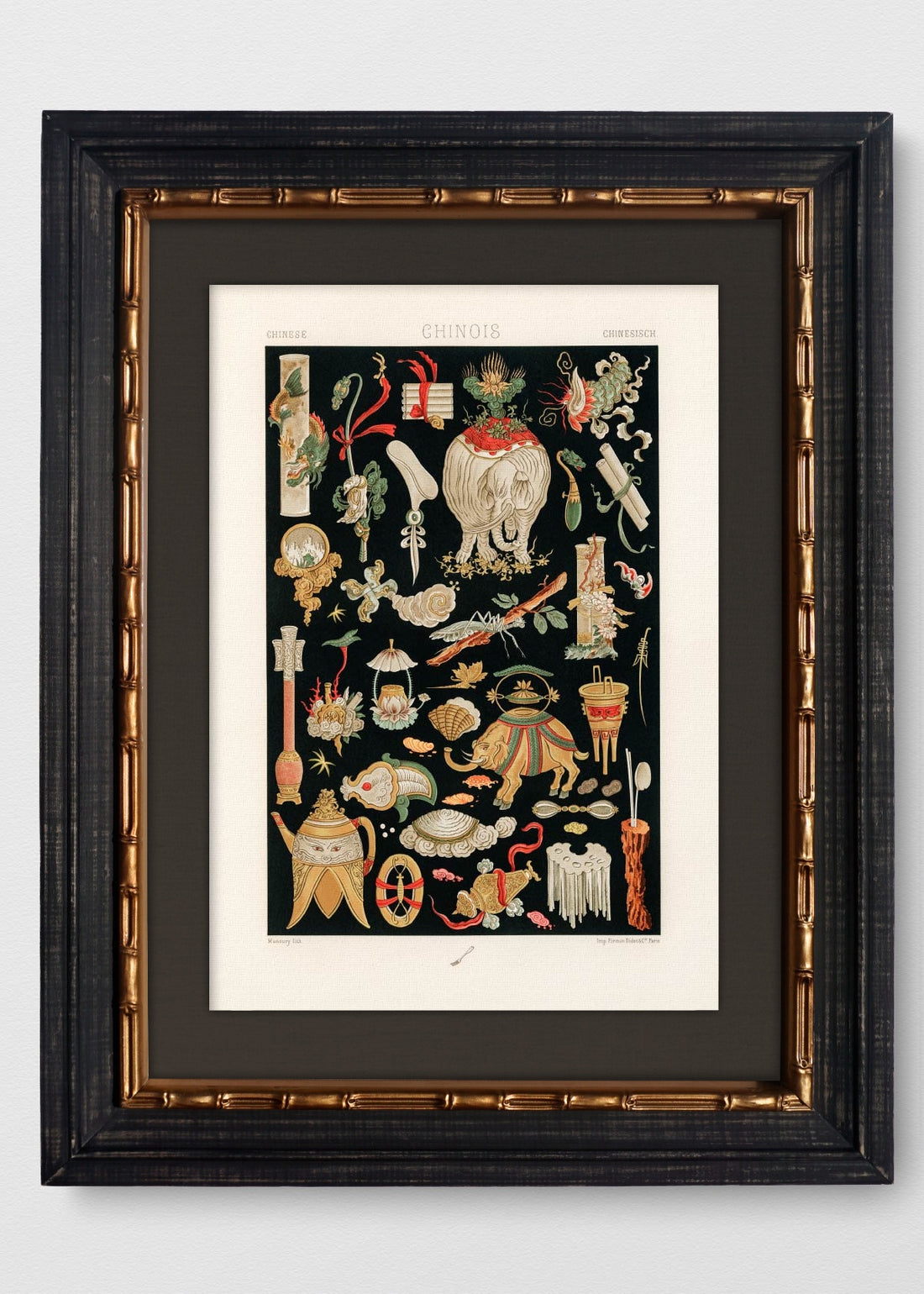 VINTAGE BAMBÚ IMPERIAL LINO NEGRO