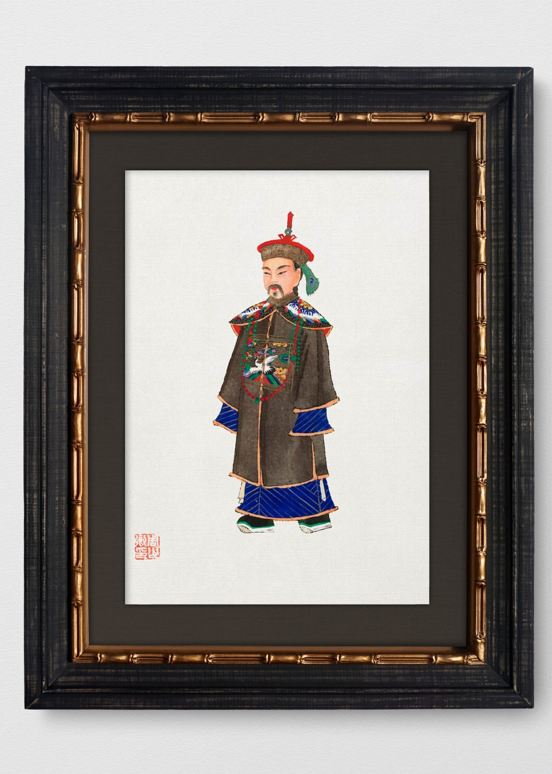 VINTAGE BAMBÚ IMPERIAL LINO NEGRO