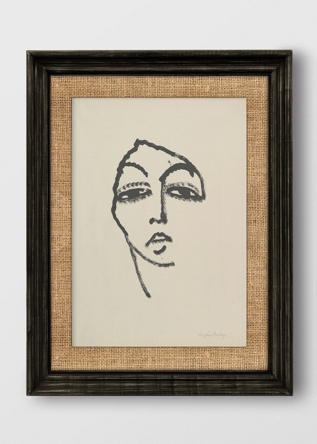 VINTAGE NEGRO ARPILLERA
