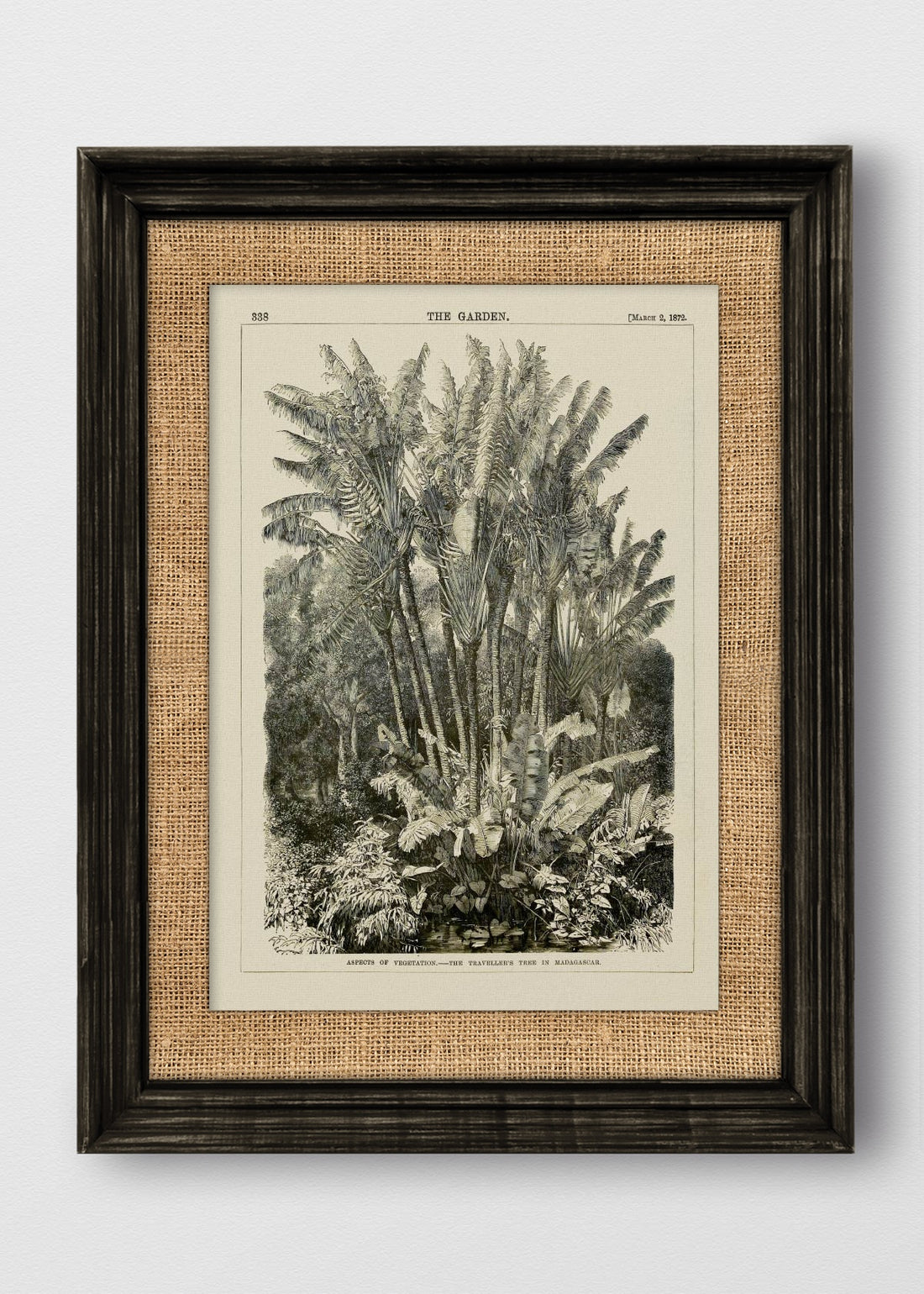 VINTAGE NEGRO ARPILLERA