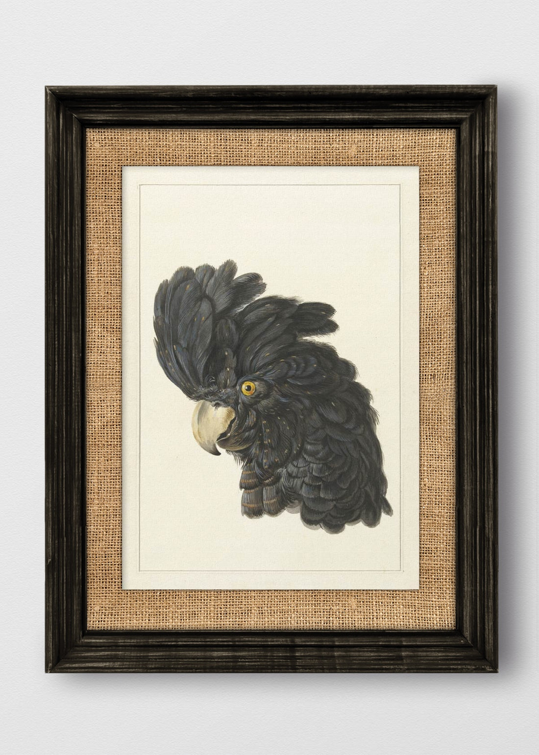 VINTAGE NEGRO ARPILLERA