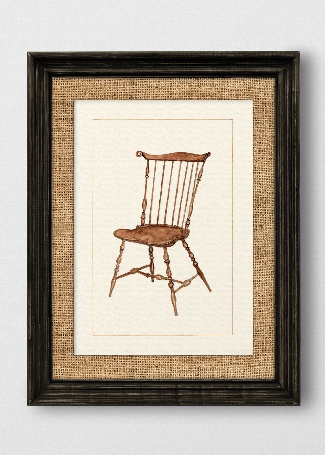 VINTAGE NEGRO ARPILLERA