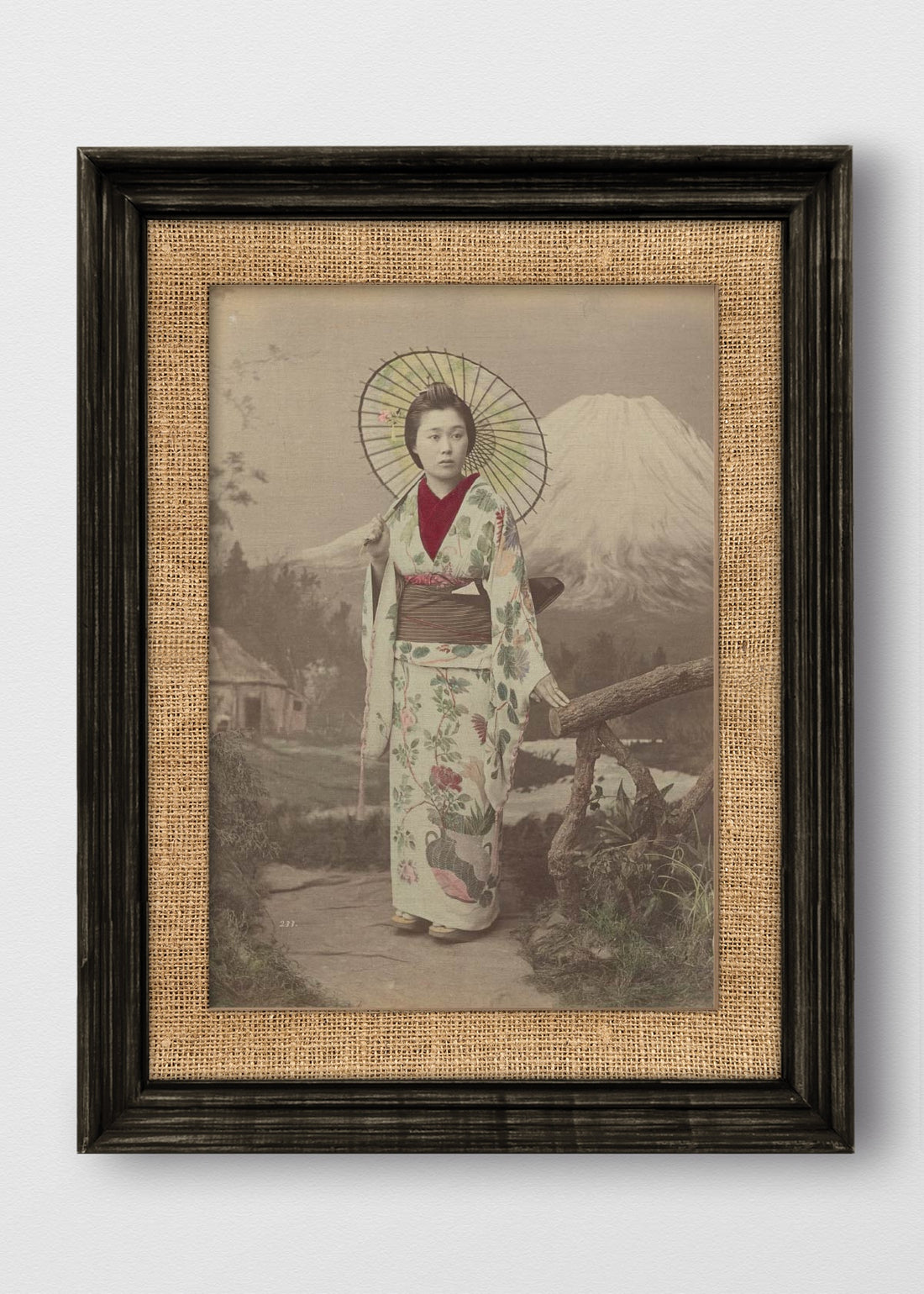 VINTAGE NEGRO ARPILLERA