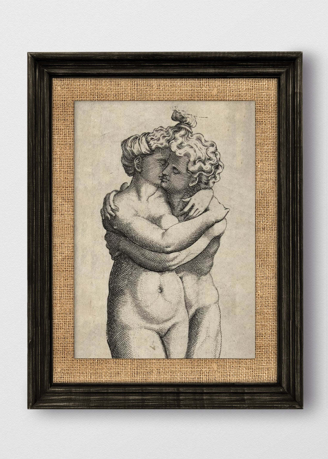 VINTAGE NEGRO ARPILLERA