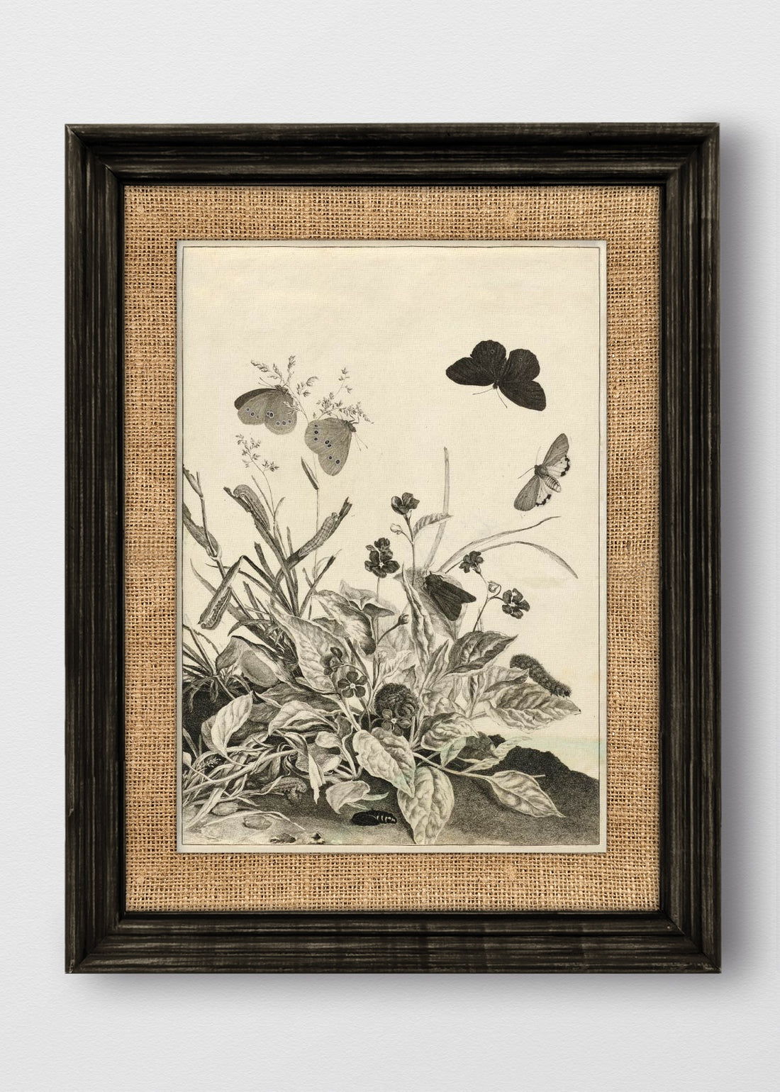 VINTAGE NEGRO ARPILLERA