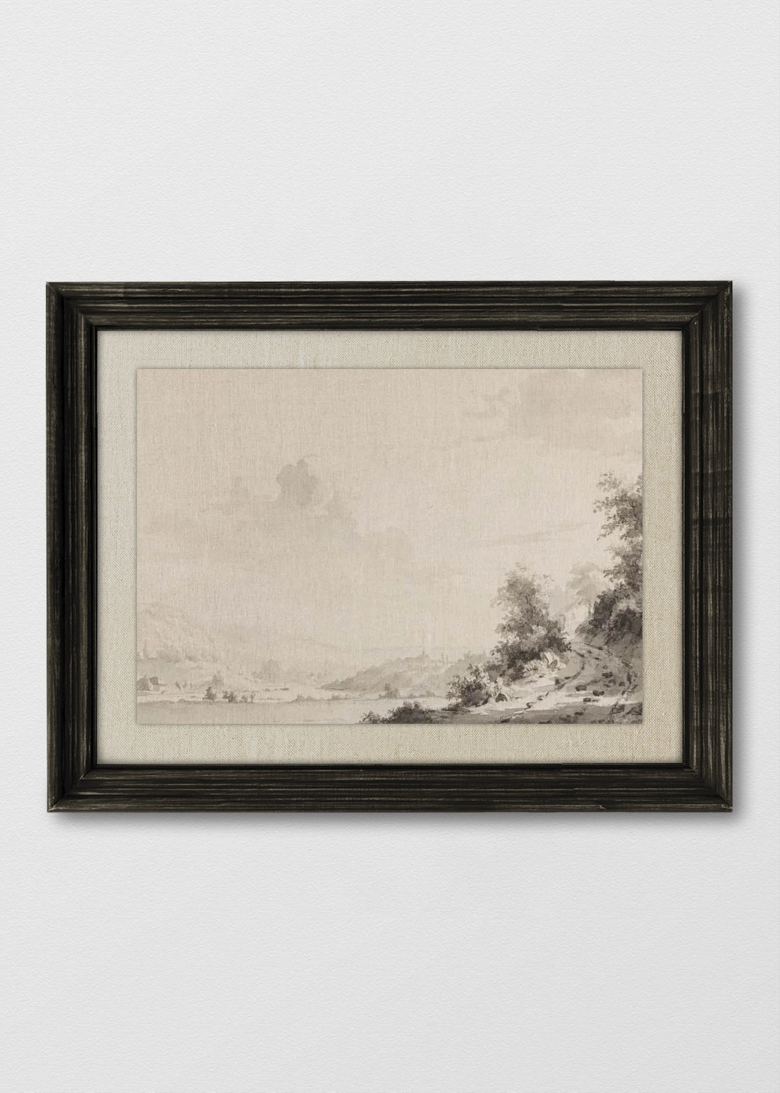 VINTAGE NEGRO LINO CRUDO