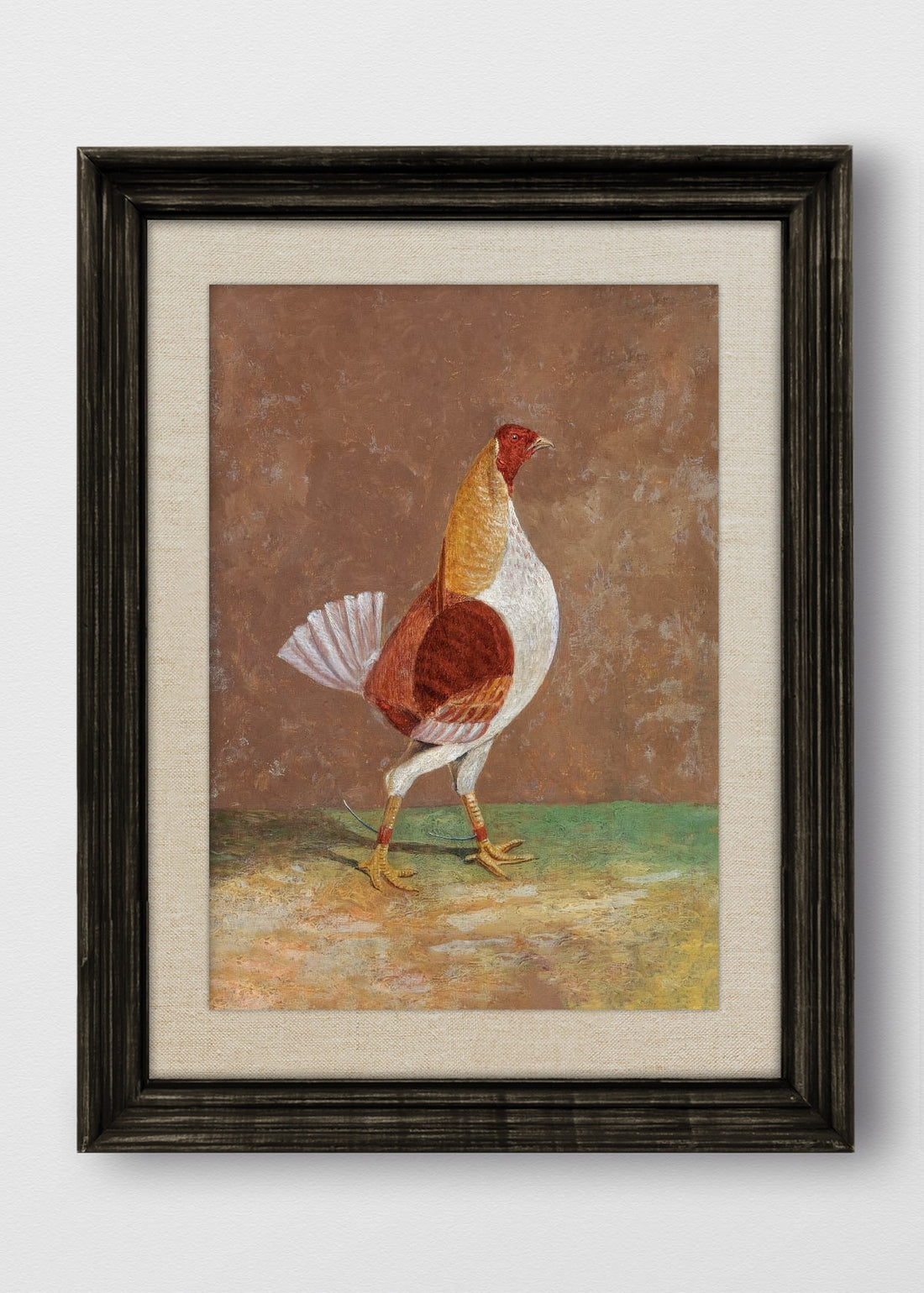 VINTAGE NEGRO LINO CRUDO