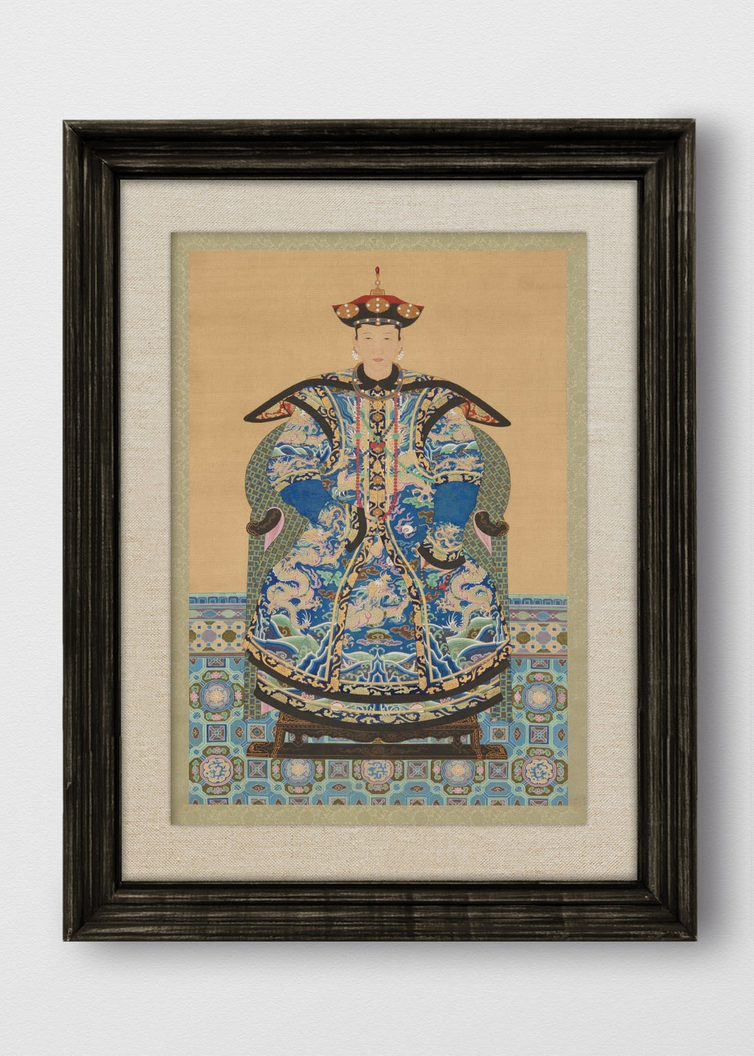 VINTAGE NEGRO LINO CRUDO
