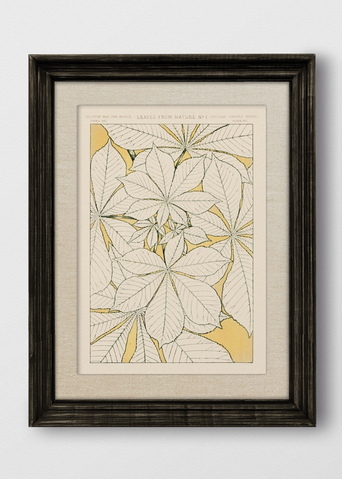 VINTAGE NEGRO LINO CRUDO