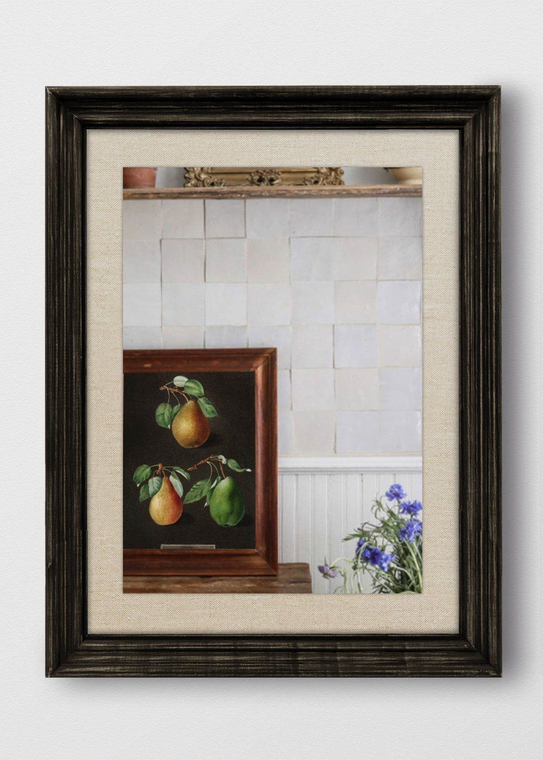 VINTAGE NEGRO LINO CRUDO