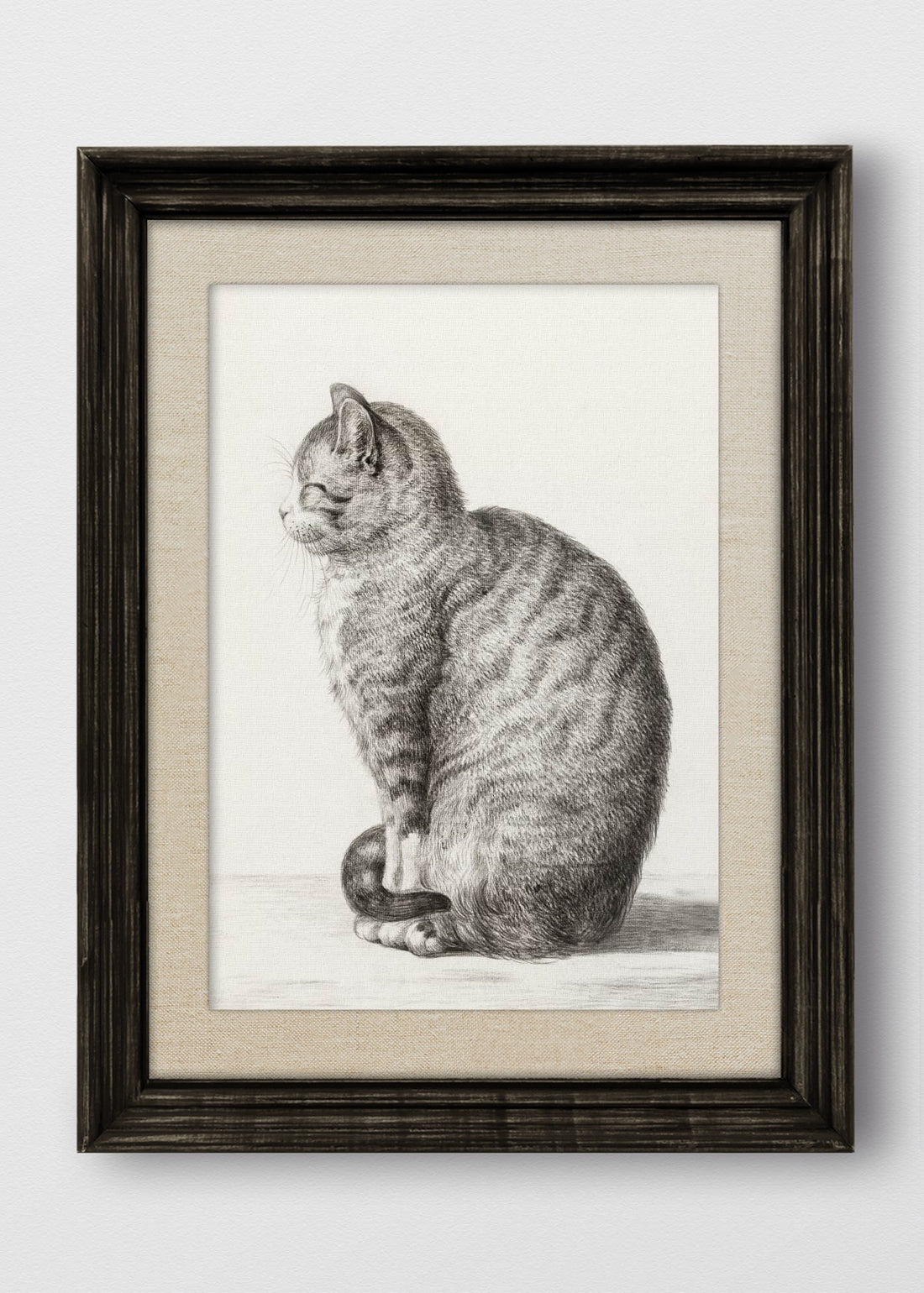 VINTAGE NEGRO LINO CRUDO