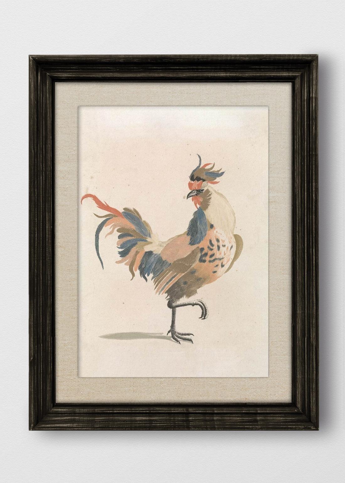 VINTAGE NEGRO LINO CRUDO