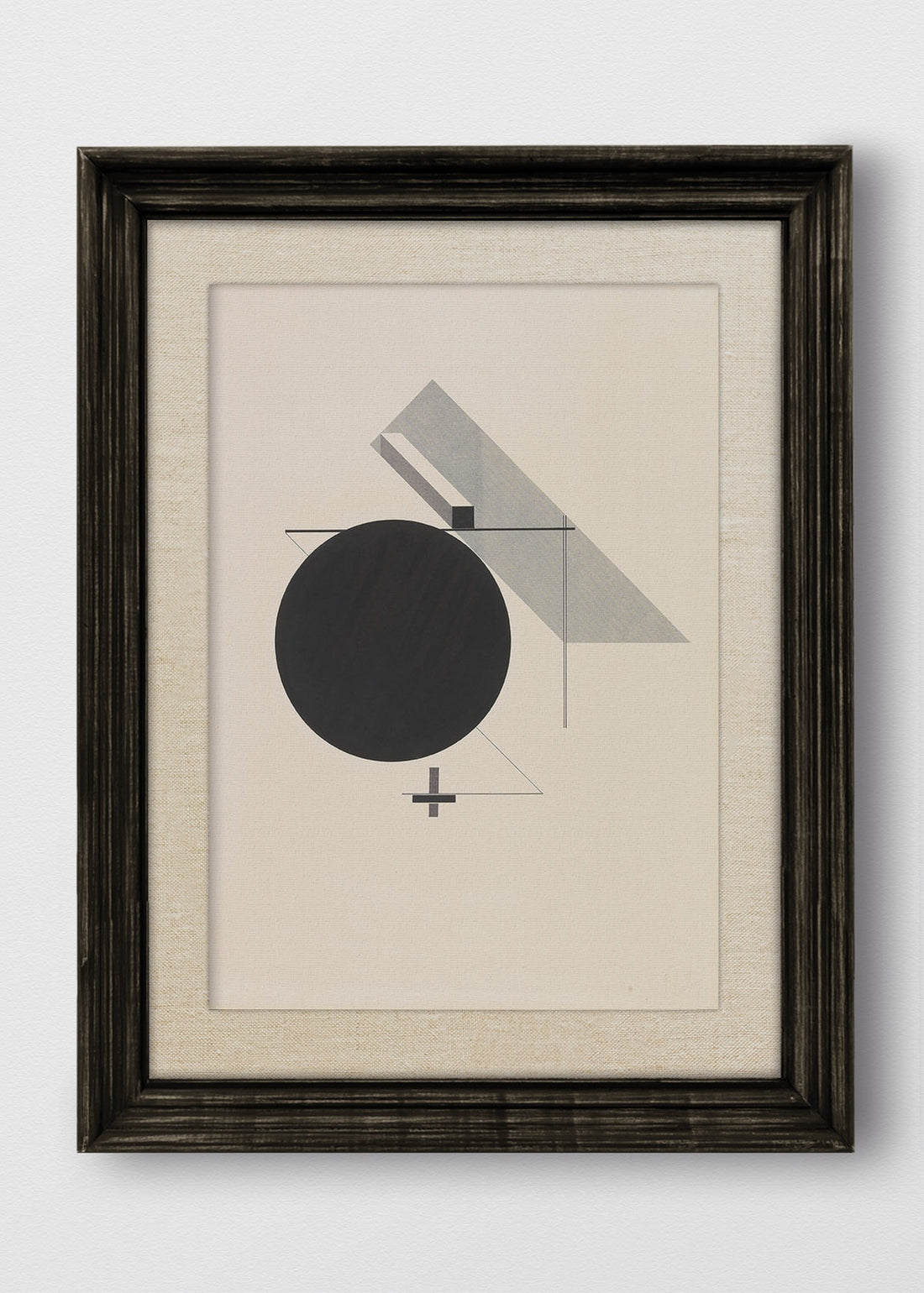 VINTAGE NEGRO LINO CRUDO
