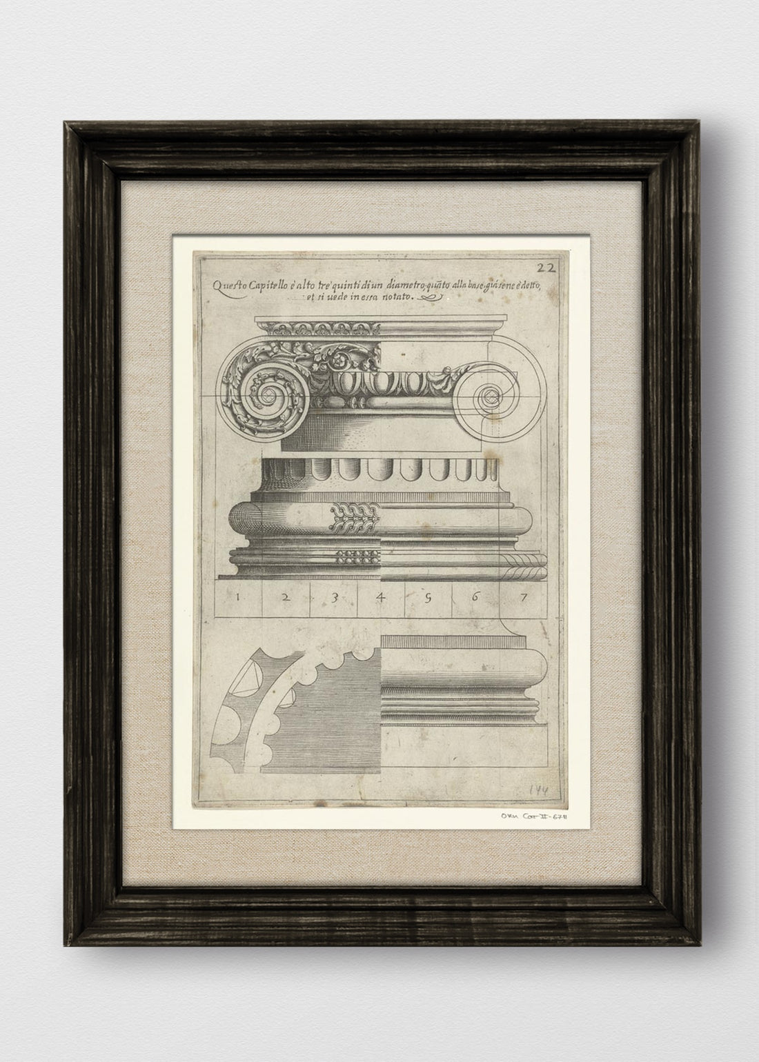 VINTAGE NEGRO LINO CRUDO