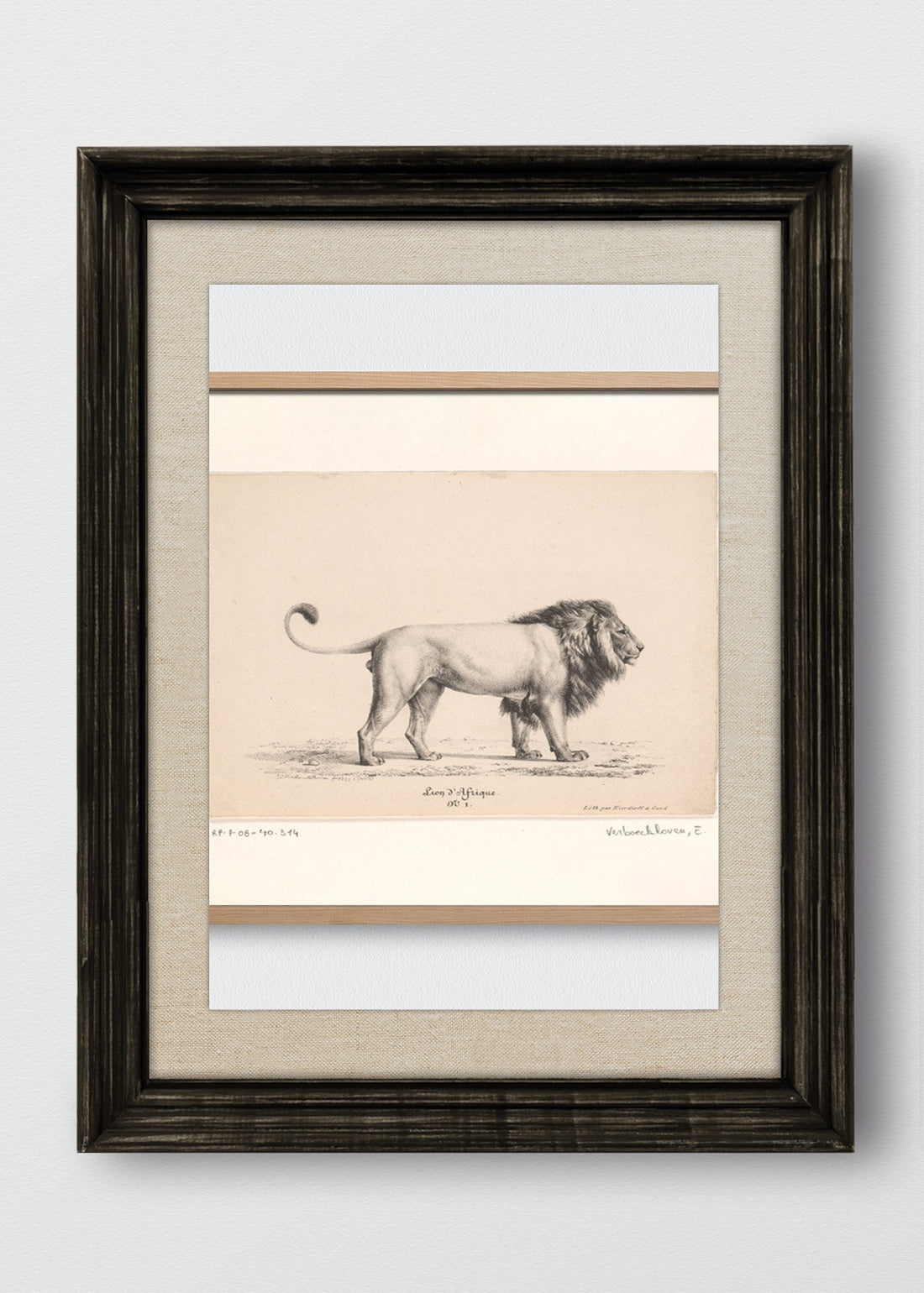 VINTAGE NEGRO LINO CRUDO