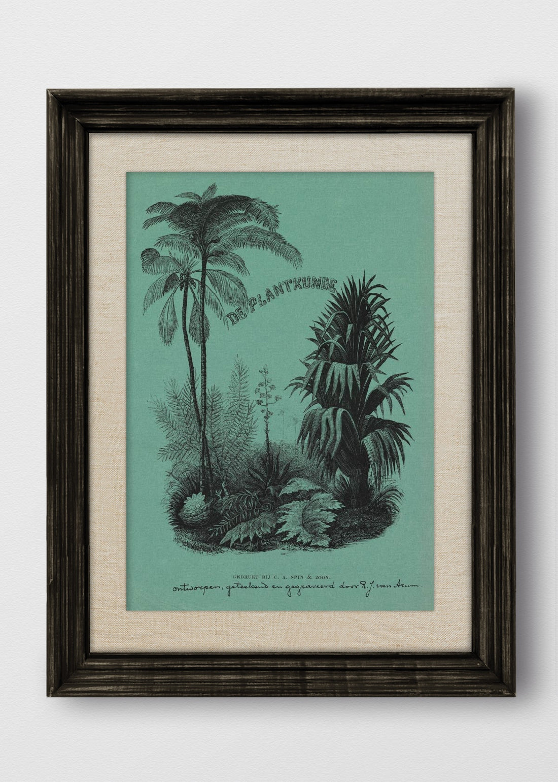 VINTAGE NEGRO LINO CRUDO