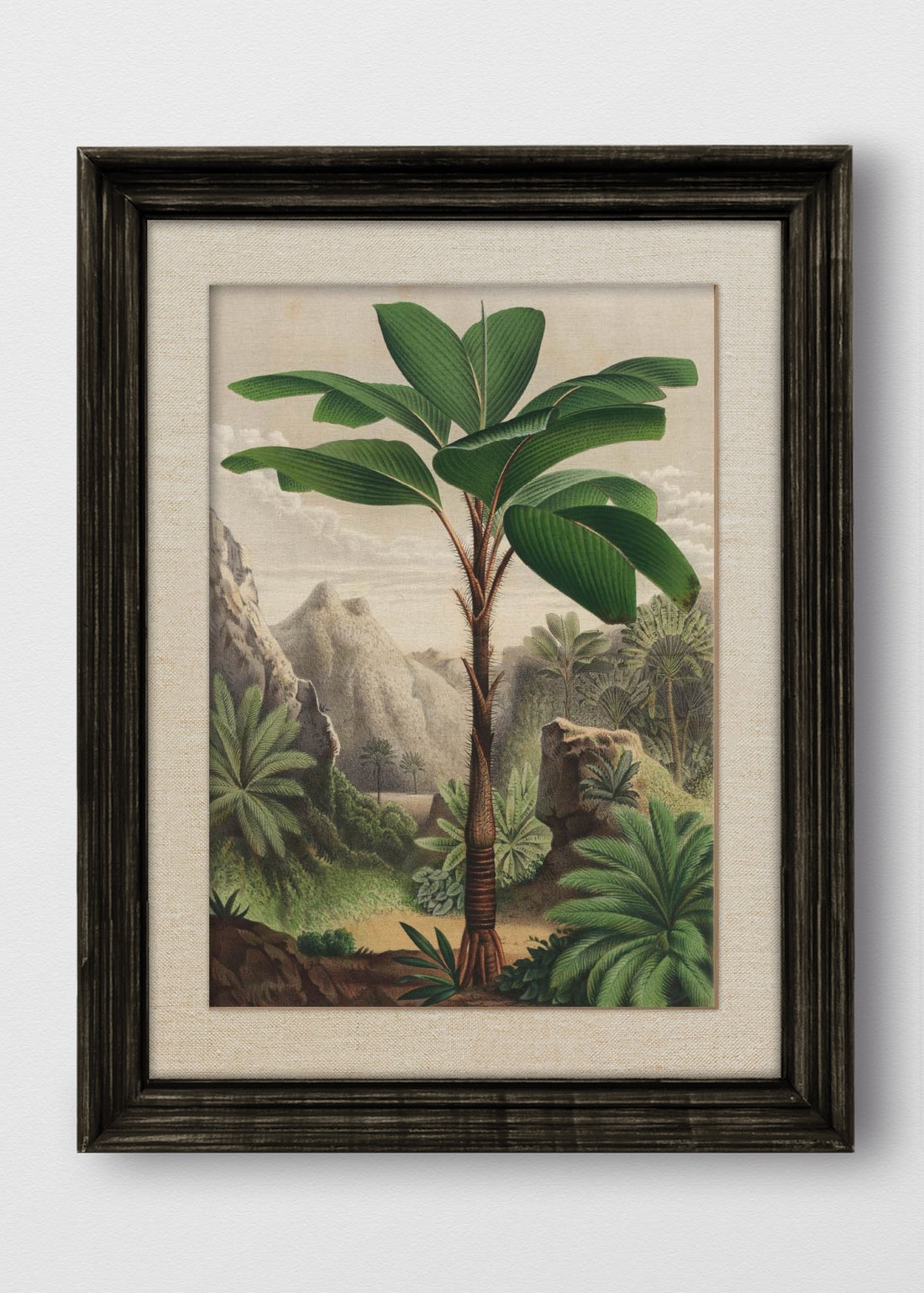 VINTAGE NEGRO LINO CRUDO